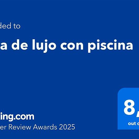 Villa De Lujo Con Piscina オリウエラ エクステリア 写真